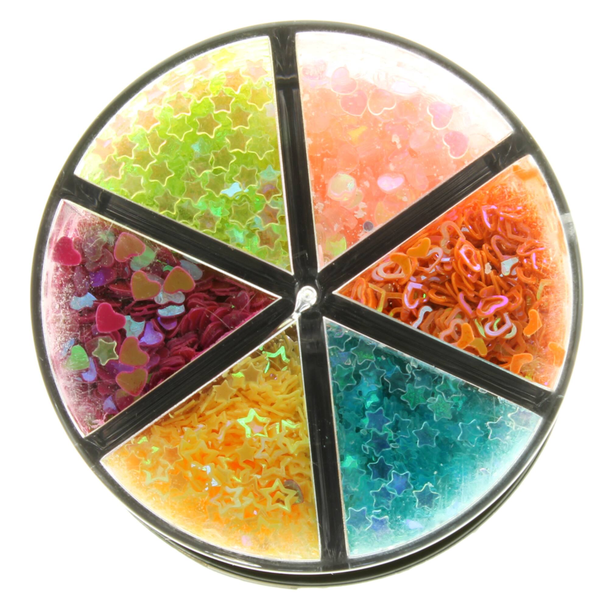 Signature Glitter Caddy, Iridescent Shapes By Recollections™